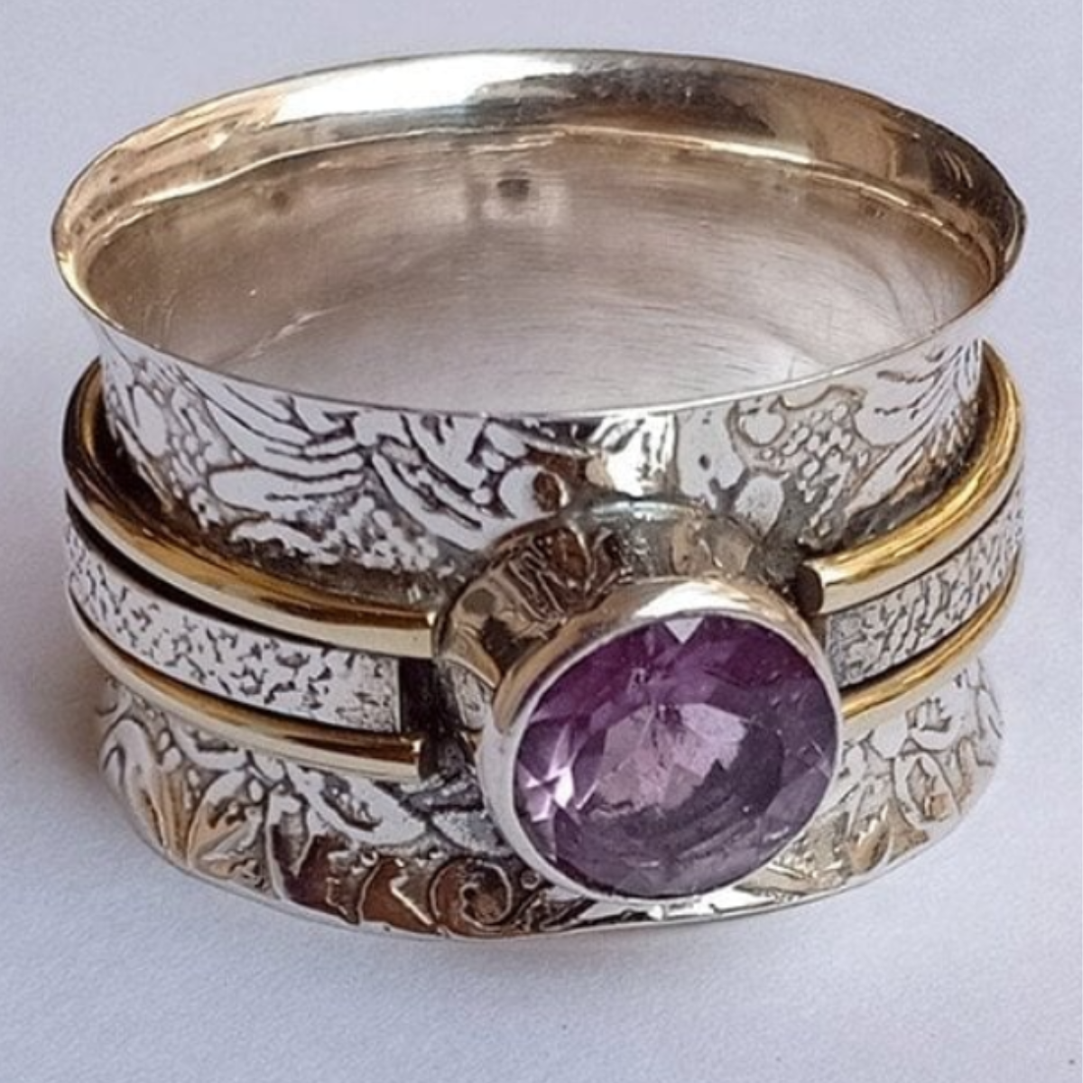 VINTAGE SPIRITUAL GEM RING