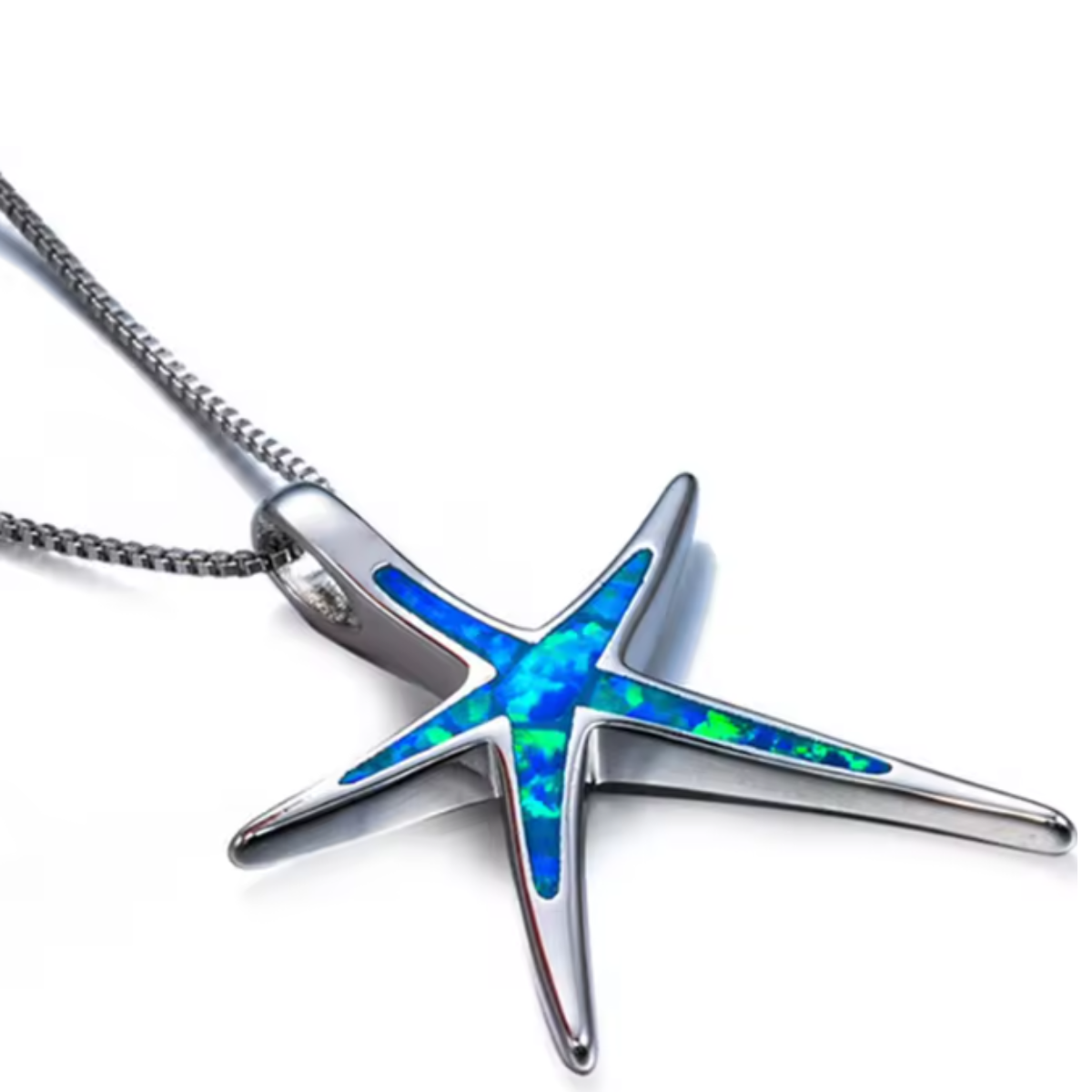 OCEAN BREEZE STARFISH NECKLACE