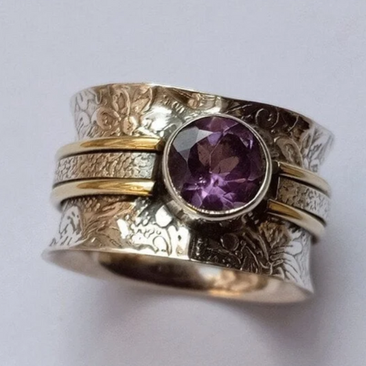 VINTAGE SPIRITUAL GEM RING