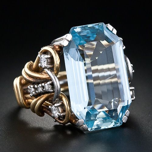 CELESTIAL BLUE ZIRCONIA LAYERED RING