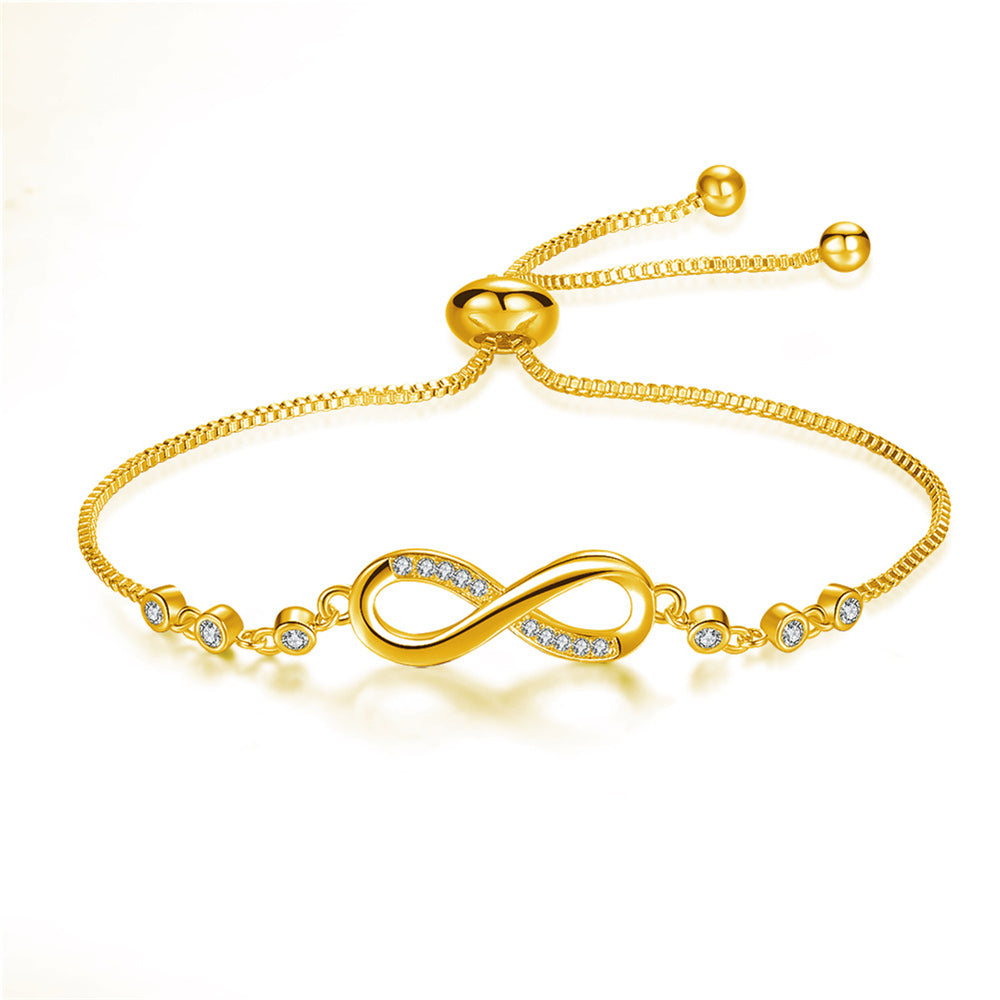 LUXURY ADJUSTABLE INFINITY BRACELET