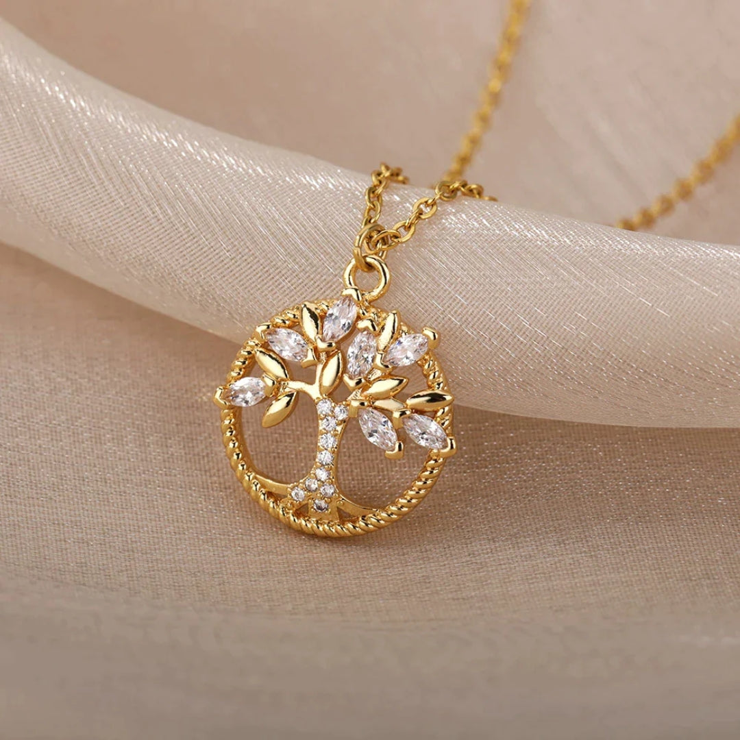 INFINITE ROOTS TREE NECKLACE