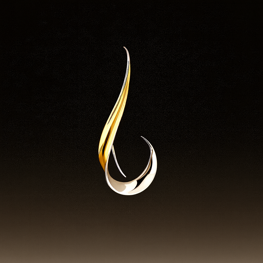 ELEGANT VINTAGE GOLD DROP EARRINGS