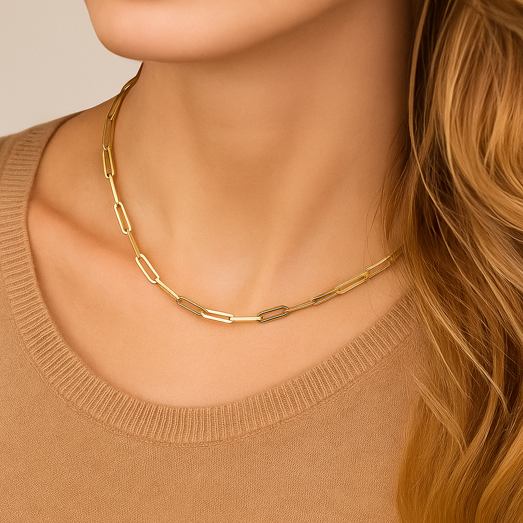 CLASSIC GOLD CHAIN NECKLACE