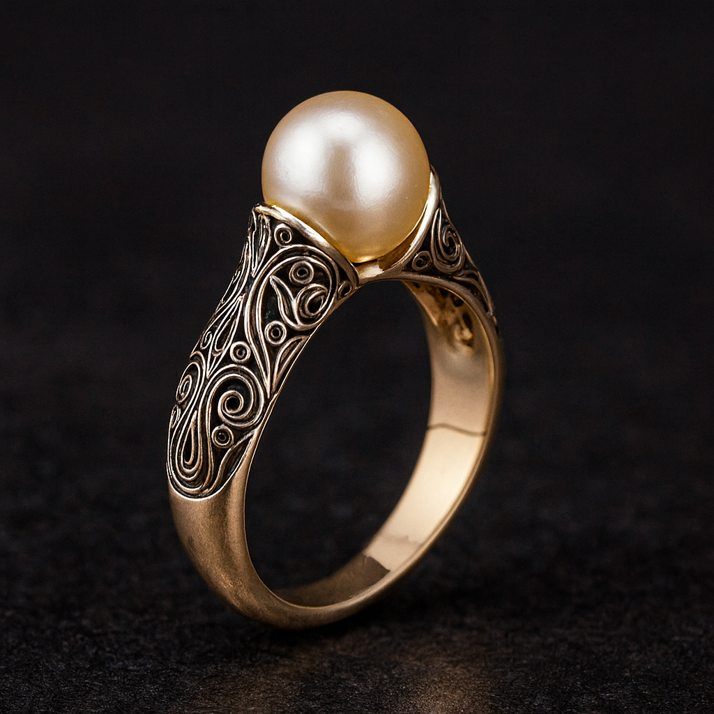 LUMINOUS DAWN PEARL RING