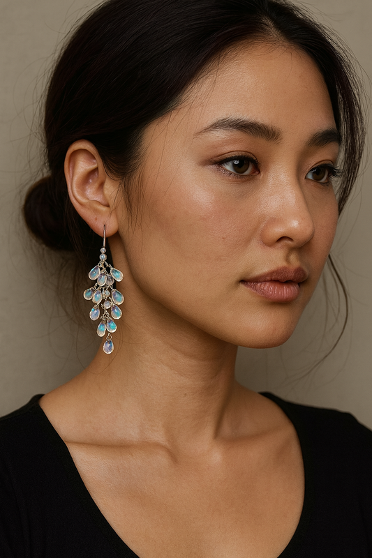 OCEAN MIST OPAL DROP EARRINGS