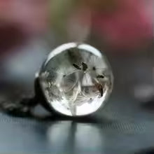 ETERNAL WISH DANDELION NECKLACE