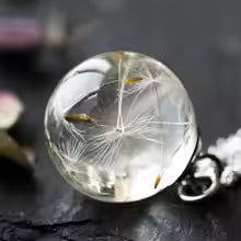 ETERNAL WISH DANDELION NECKLACE