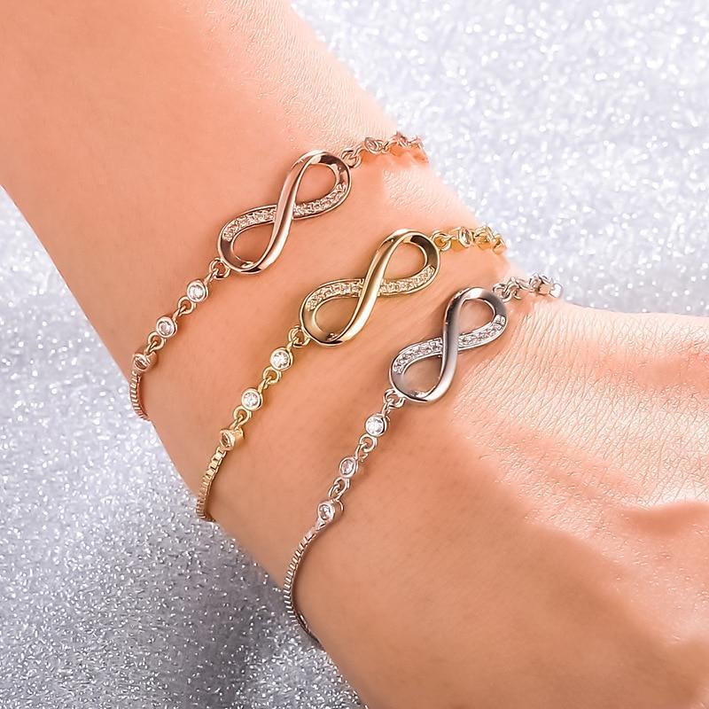 LUXURY ADJUSTABLE INFINITY BRACELET