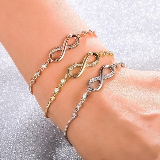 LUXURY ADJUSTABLE INFINITY BRACELET
