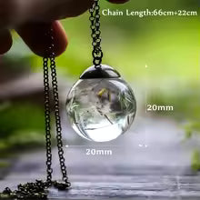 ETERNAL WISH DANDELION NECKLACE