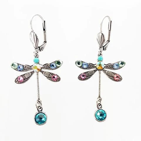 TIMELESS DRAGONFLY SCULPTED EARRINGS