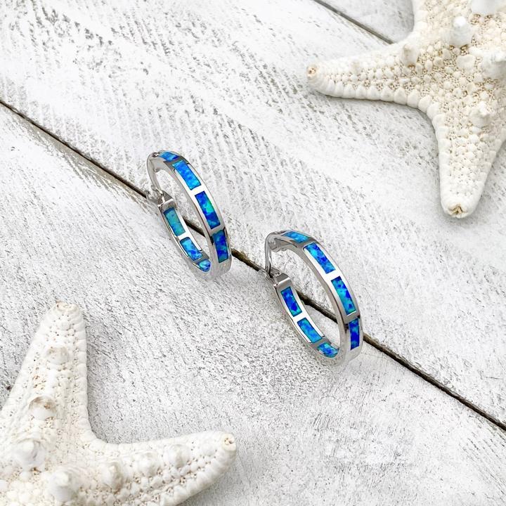 OCEAN DREAM OPAL EARRINGS