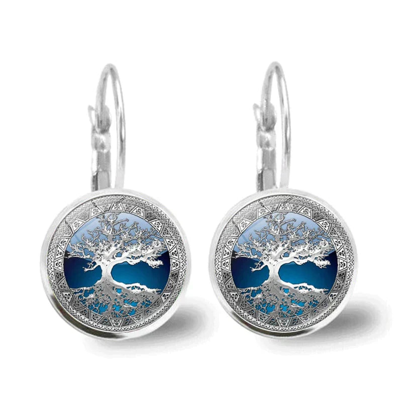 VINTAGE TREE OF LIFE EARRINGS