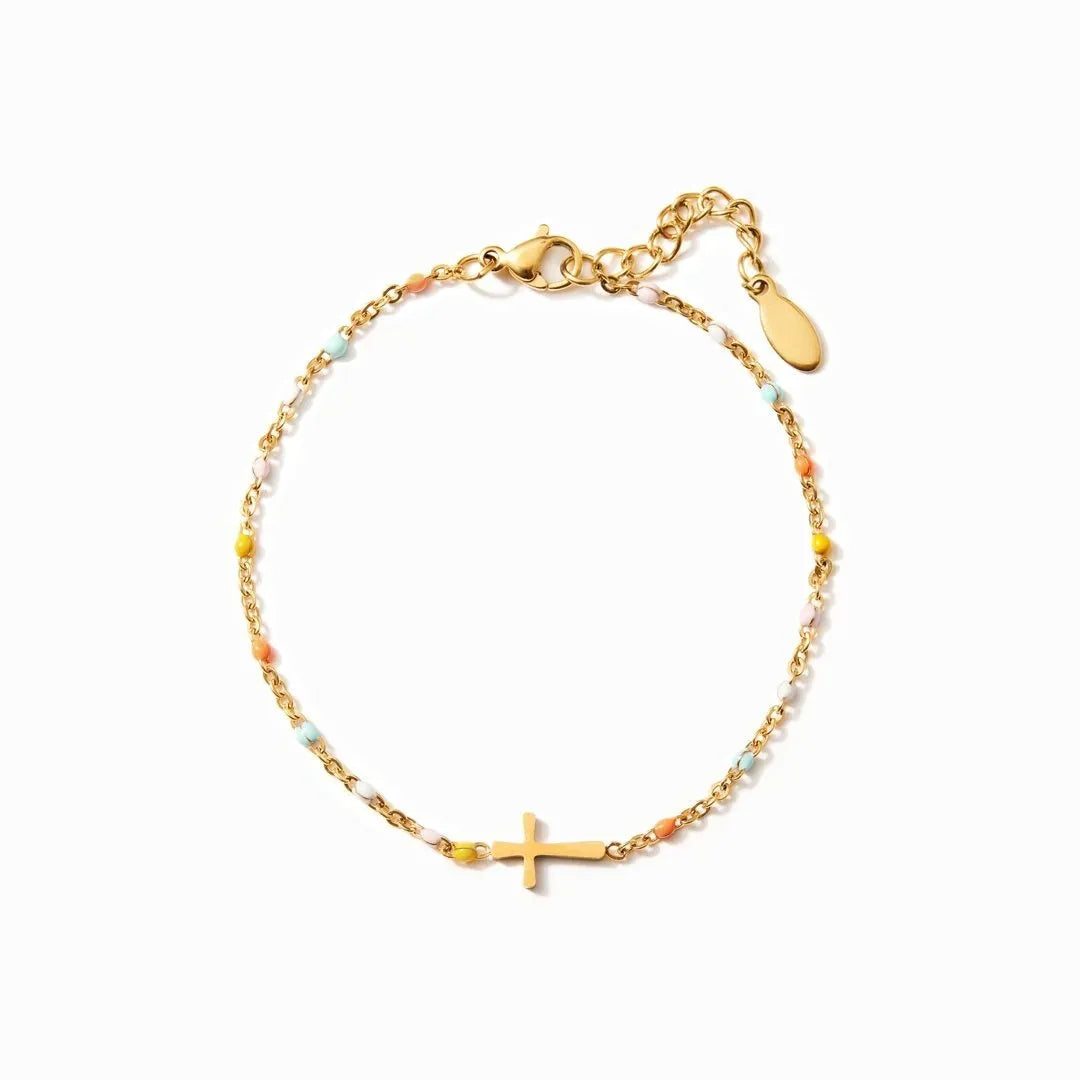 DIVINE CROSS BRACELET