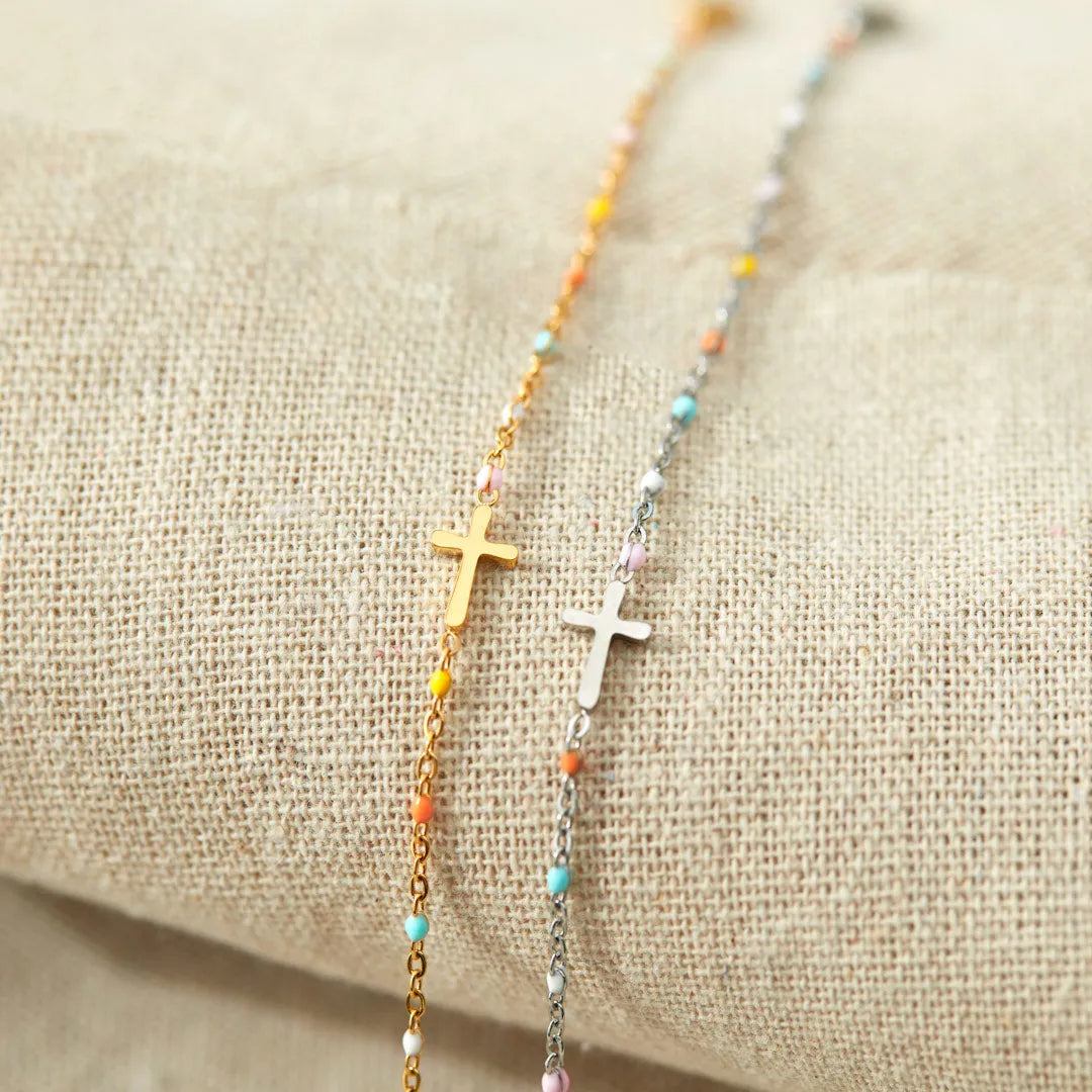 DIVINE CROSS BRACELET