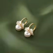RADIANT PEARL BLOSSOM EARRINGS