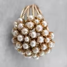 HERITAGE INLAID PEARL RING
