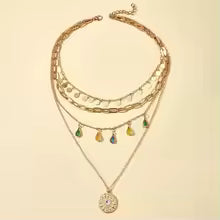 SUN GLOW VINTAGE NECKLACE