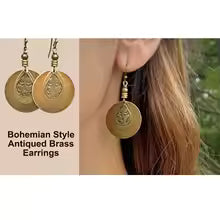 GOLDEN HERITAGE VINTAGE EARRINGS