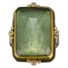 ROYAL JADE GLASS RING