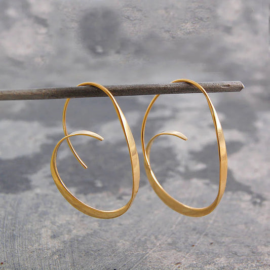 VINTAGE INSPIRED SPIRAL EARRINGS