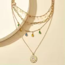 SUN GLOW VINTAGE NECKLACE