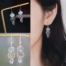 RADIANT MOONSTONE EARRINGS