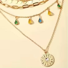 SUN GLOW VINTAGE NECKLACE