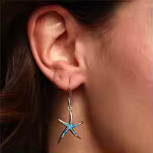 OCEAN STARFISH OPAL EARRINGS