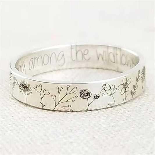 WHIMSICAL DANDELION RING