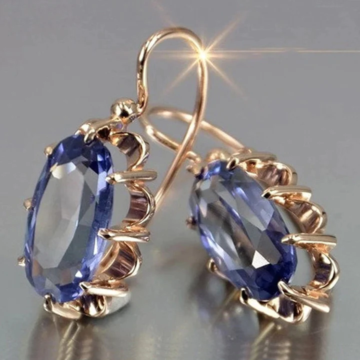 CELESTIAL BLUE ZIRCONIA EARRINGS