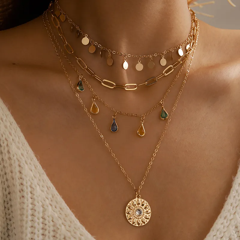 SUN GLOW VINTAGE NECKLACE