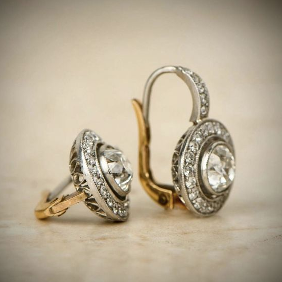 ETERNAL VINTAGE ZIRCONIA EARRINGS
