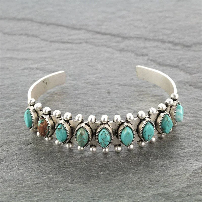 TURQUOISE DREAM SILVER CUFF