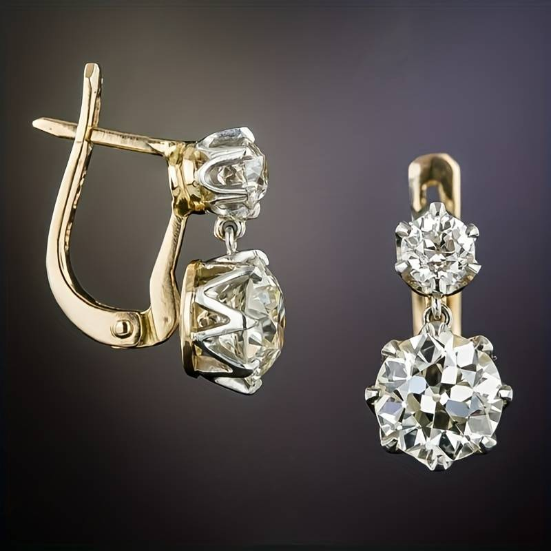 SUNLIT CRYSTAL SUNBURST EARRINGS