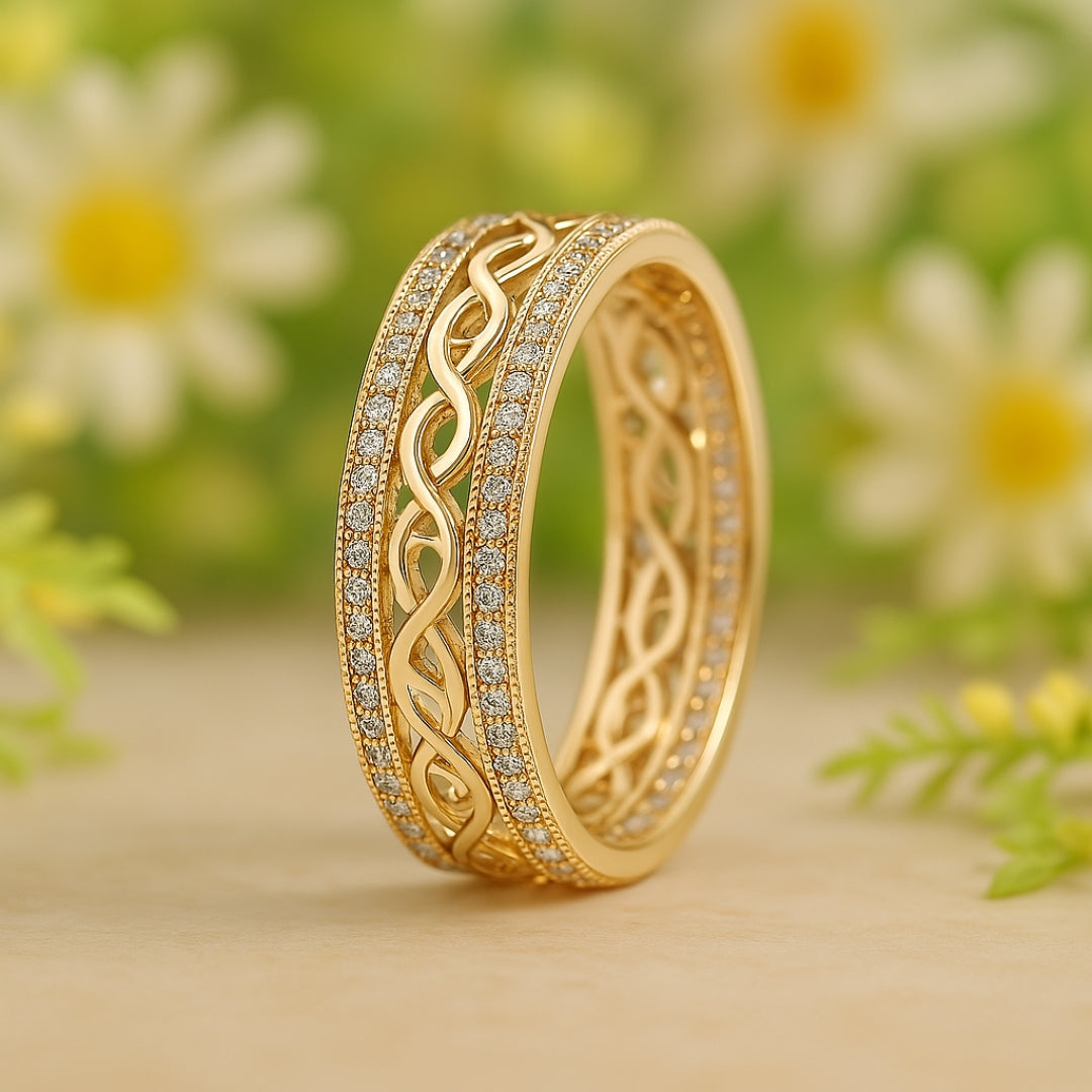 TIMELESS VINE GOLD RING