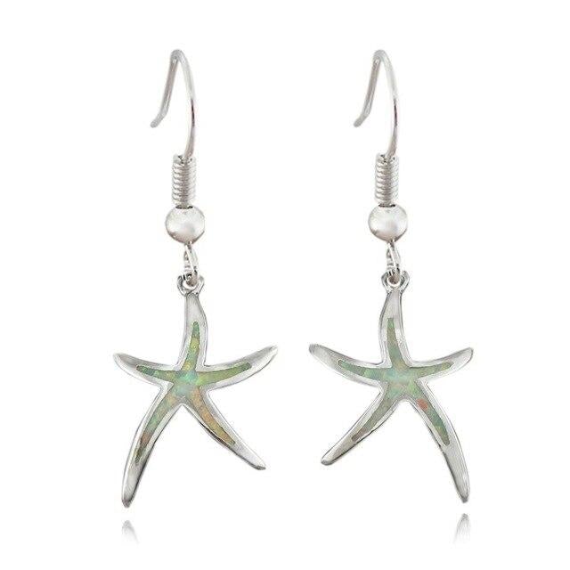 OCEAN STARFISH OPAL EARRINGS