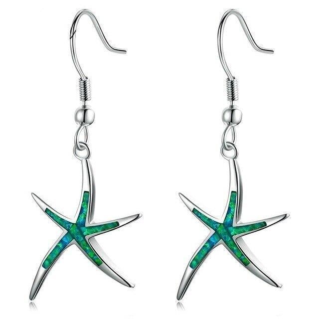 OCEAN STARFISH OPAL EARRINGS