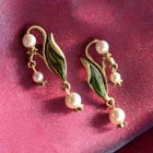 BOHEMIAN CHARM PEARL EARRINGS