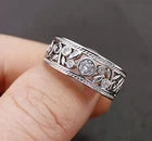 STERLING SILVER ZIRCONIA RING