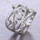 ETERNAL ZIRCONIA SILVER RING