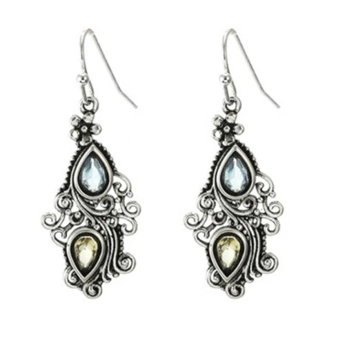 MYSTIC TEARDROP CRYSTAL EARRINGS